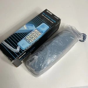 Sears Big Button Blue Corded Phone New Old Stock 334423 New In Box! - Zdjęcie 1 z 7