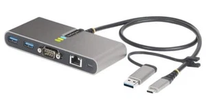 Usb-C Multiport Hub Avec RS232 Série ( Ftdi ) & 100W Pd - 5G2A1SGBB-USB-C-HUB - Photo 1/6