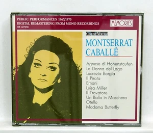 MONTSERRAT CABALLE Public Performances 1967-1970 - MEMORIES 2xCDs NM - Bild 1 von 2