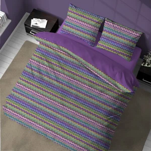 Copripiumino Sacco a Parure o Completo o Copritrapunta Bahia 100% Cotone - Foto 1 di 11