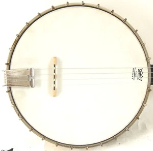 1925 Vega Tu-Ba-Phone Style M 4-String Tenor Banjo with Original Case - Picture 1 of 20