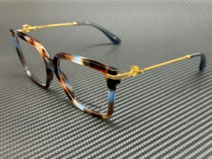 DOLCE & GABBANA DG3397 3443 Havana Blue Women's 56 mm Eyeglasses - Picture 1 of 5