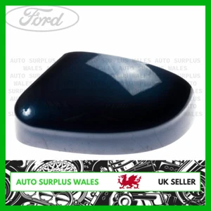 Copri specchietto retrovisore anteriore N/S sinistro originale Ford Focus Mk2 1539429 BLU OCEANO - Foto 1 di 1