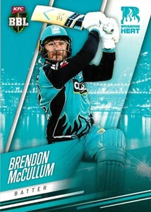 2018 2019 Brisbane Heat BBL Cricket Tap N Play Card - Brendon McCullum - Picture 1 of 3