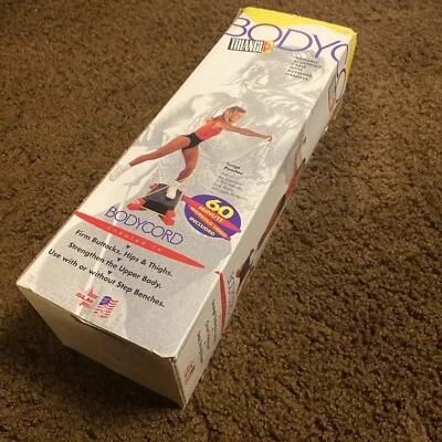 VTG Super Step #1 Bodycord SLM Inc Resistant Band & VHS Tape Brenda Dykgraaf NIB - Image 1 of 4