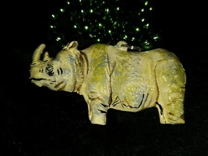 2002 Krewe of Bacchus Rino Rhinoceros Float Bead Mardi Gras Journeys Africa - Picture 1 of 2