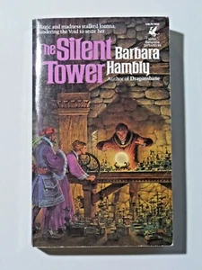 Vintage THE SILENT TOWER Barbara Hambly Dragonsbane Author 1986 Del Rey 7817 - Picture 1 of 5