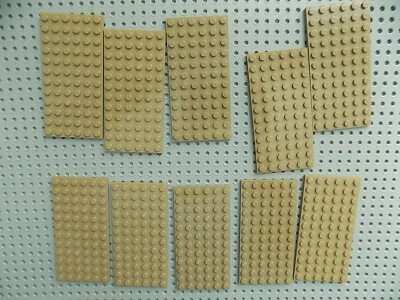 10 LEGO Creator Expert Sydney Opera House base plates dark tan 6x12 part 3028 - Image 1 of 3