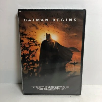 Batman Begins Promotional Alternate Cover (DVD, 2005) Brand New - Image 1 of 2