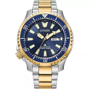Expositor de tienda Citizen NY0154-51L 9,7 de 10 para hombre Promaster Buceo esfera azul - Imagen 1 de 5