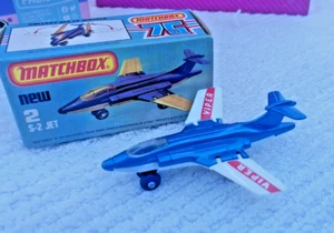 Matchbox Superfast MB2-D4 S.2 Jet in original type L box - Picture 1 of 4