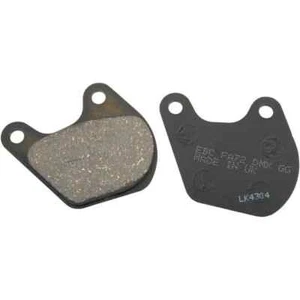 EBC Organic Brake Pads #FA72 Harley Davidson Sportster/Tour Glide/Electra Glide - Picture 1 of 1