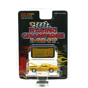 Ford Mustang Racing Champions 1968 pressofuso scala 1:58 HOT RODS #3 - Foto 1 di 3