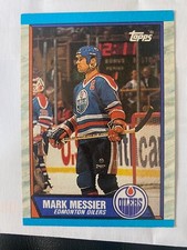 Mark Messier 1989 Topps #65 Hockey Card