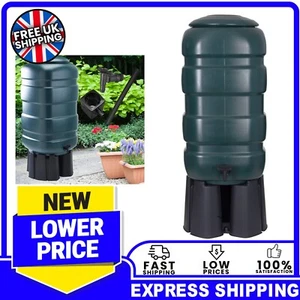 XL 250 Litre Large Traditional Water Butt Barrel Set Complete With Kit & Stand - Picture 1 of 3