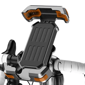 Motorcycle Phone Mount Anti Vibration Bike Phone Mount Scooter Navigation Clamp - Photo 1 sur 7