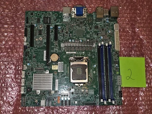 DEFEKT - Supermicro X12SCZ-F micro ATX HD Audio +CPU Kühler ( 2 ) - Photo 1/3