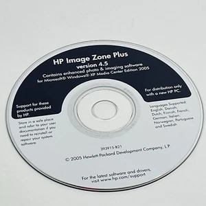 2005 HP Image Zone Plus Version 4.5 Photo and Imaging Software 393915-B21 - Picture 1 of 2