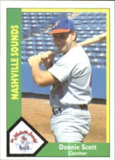 1990 Nashville Sounds CMC #12 Donnie Scott