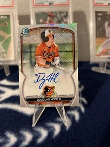 DOUGLAS HODO III 2023 Bowman Chrome Mojo Refractor Auto 🔥🔥ORIOLES - Picture 1 of 2