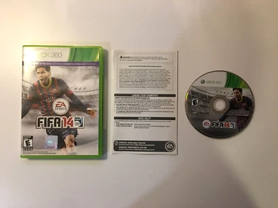 FIFA 14 (Microsoft Xbox 360, 2013) Soccer - EA Sports - Box & Game Disc - Image 1 of 4