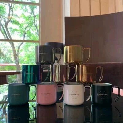 2 Piezas Starbucks Tazas de Camping Familia Potluck Camping Fiesta Tazas de Acero Inoxidable Foto 1 de 4