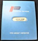 1972 Piper Pitch Trim Service Manual - Airplane - Aircraft