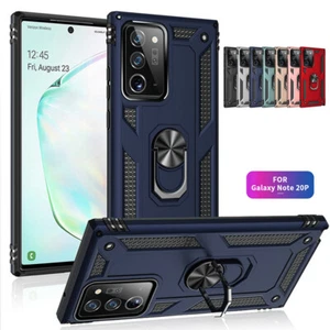 Hybrid Armor Shockproof Ring Stand Case For Samsung S25 S23 Ultra S24 FE S22 A55 - Picture 1 of 20