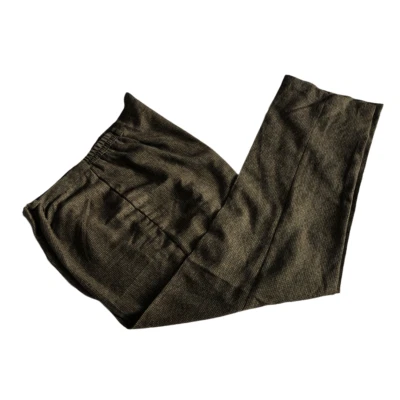 Pantalones para mujer Just My Size JMS 22 verde azul a cuadros cintura elástica elásticos EE. UU. Foto 1 de 4