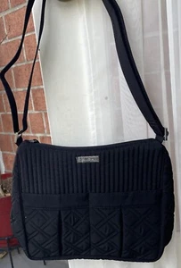 NWT! Vera Bradley BLACK Mom’s Day Out Tote w/Insulated Interior Pristine New! - Picture 1 of 21