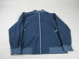 Tommy Bahama Jacket Mens Extra Large Blue Mens Zip Up Pockets Sweater - Picture 1 of 11