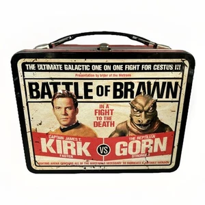 Star Trek: Battle of Brawn Kirk vs Gorn Brotdose Dose SCHÖN - Bild 1 von 9