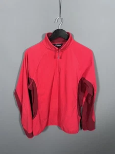 BERGHAUS 1/4 ZIP Fleece Jacket - UK18 - Pink - Great Condition - Women’s - Picture 1 of 3