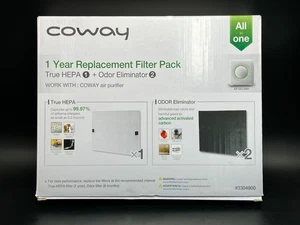 Paquete de filtro de repuesto genuino COWAY 1 año para AP-0512NH - solo se adapta a este modelo - Imagen 1 de 4