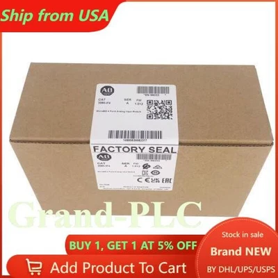 New Allen Bradley 2085-IF4 Micro800 4 Point Analog Input Module US Free Tax - Image 1 of 4
