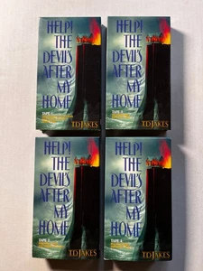 T.D. Jakes: Help! The Devil’s After My Home (VHS Set 1997) 4-Tape Series - Picture 1 of 12