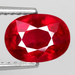 2,10 quilates Piedras Preciosas Naturales Rubí Top Rojo Ovalado Madagascar ¡Hermoso Color Brillante! - Imagen 1 de 7