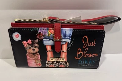 Cartera plegable Nikky de Nicole Lee Just Blossom Foto 1 de 4
