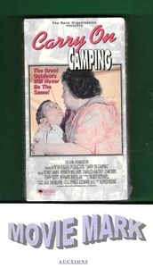 "CARRY ON CAMPING" 1971 Palm Beach Entertainment NEW vhs BONUS "Mrs. Doubtfire" - Picture 1 of 5