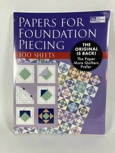 Fogli di carta per pezzi fondotinta patchwork place, nuovi - Foto 1 di 3