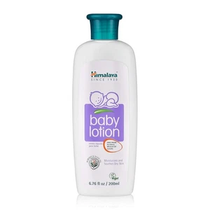 Himalaya Baby Lotion mit Olivenöl und Mandelöl, frei von Parabenen, mineralisch - Bild 1 von 7