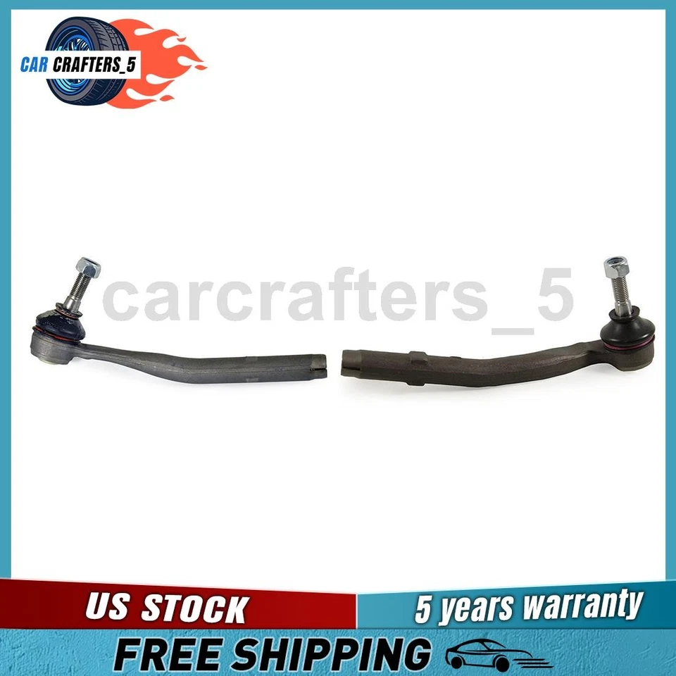 Extremidade externa dianteira esquerda dianteira direita externa da haste de amarração para 1997-2000 BMW 528i 2.8L - Imagem 1 de 4