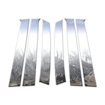 Diamond Grade 6pc Pillar Post Covers for 2009-2011 Chevy Aveo Hatchback - Image 1 of 4