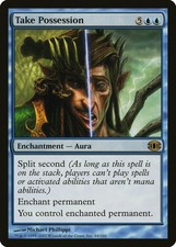 Take Possession Future Sight PLD Blue Rare MAGIC THE GATHERING CARD ABUGames