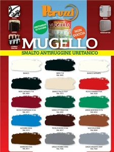 VERNICE SMALTO GEL ANTIRUGGINE FERRO 2 IN 1 NON COLA PERUZZI 500ml COPRENTE - Imagen 1 de 2