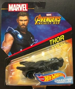 HOTWHEELS Character Car Diecast - MARVEL AVENGERS INFINITY WAR - Thor - Picture 1 of 2
