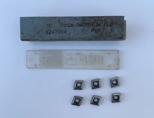 HERTEL KENNAMETAL CCGX-060204 N P2F Inserts 6pcs New Open Box - Picture 1 of 1