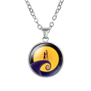JAKE & SALLY NIGHTMARE BEFORE CHRISTMAS  PENDANT NECKLACE  - Picture 1 of 8
