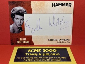 Unstoppable HAMMER Horror Series 1 BILLIE WHITELAW Chloe Cut Autograph Card BW1