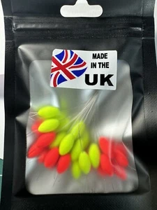 CUENTAS ATRACTORAS DE PLATIJA GRANDES CON CABLE AMARILLO-ROJO, HILO FÁCIL EN LÍNEA 25 - Imagen 1 de 9